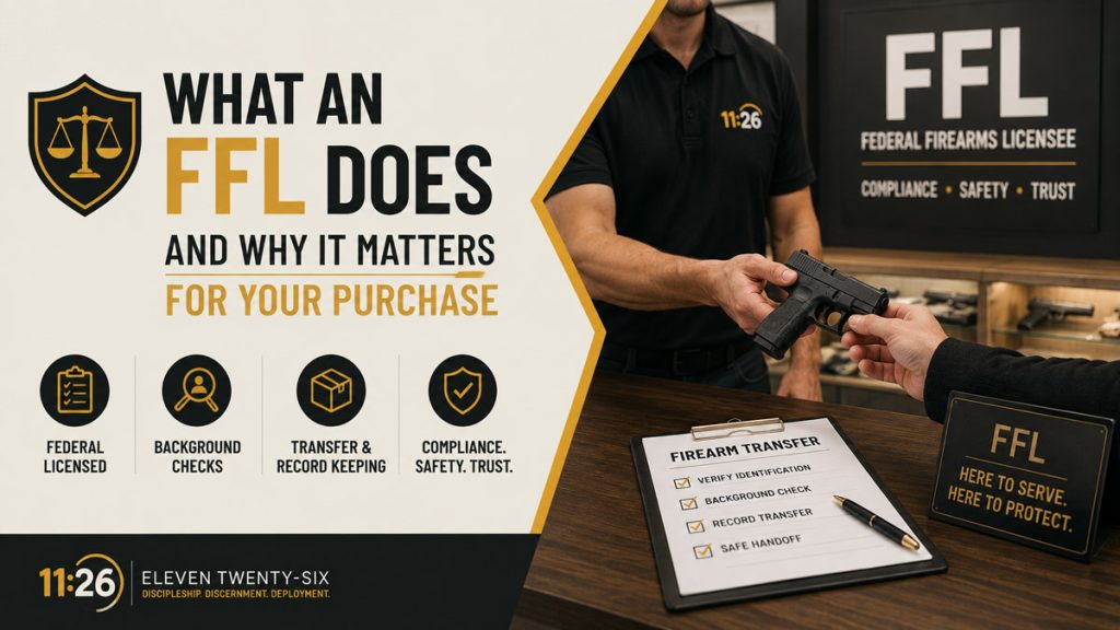 What an FFL Does and Why It Matters for Your Purchase