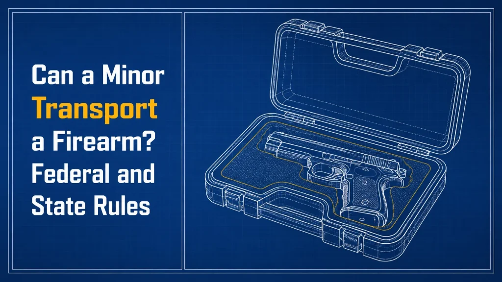can a minor transport a firearm