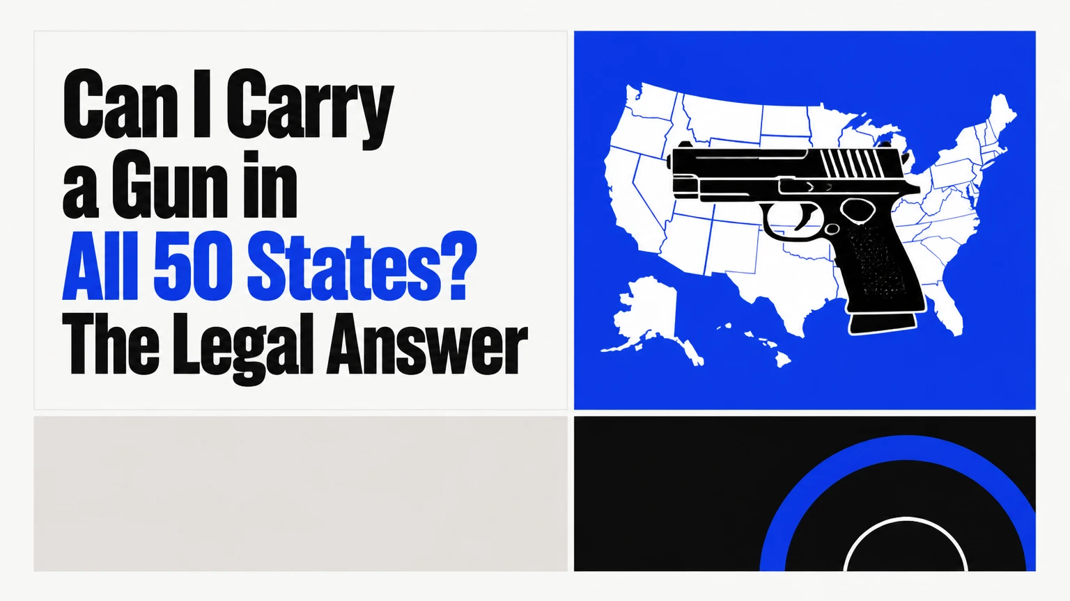 can i carry a gun in all 50 states