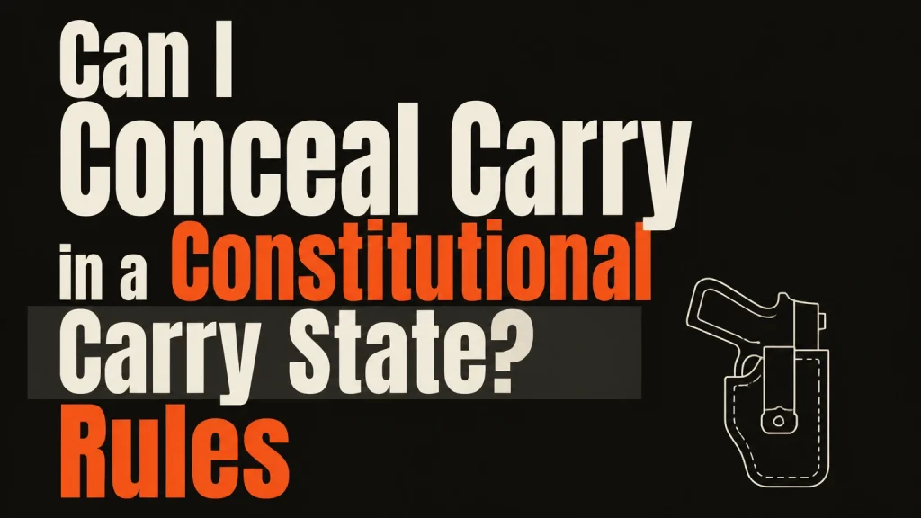 can i conceal carry in a constitutional carry state