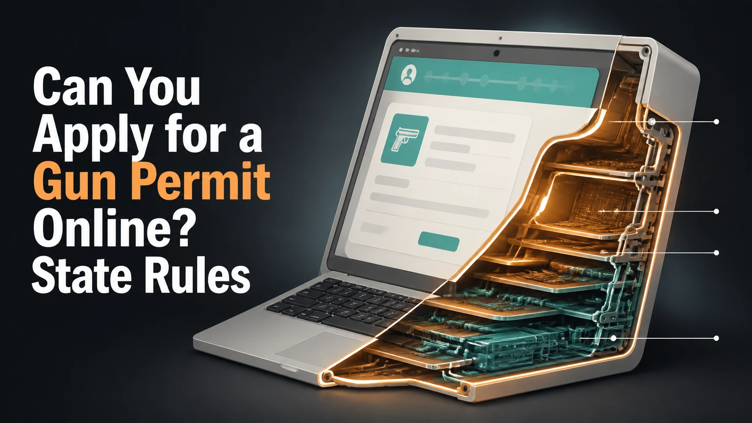 can you apply for gun permit online