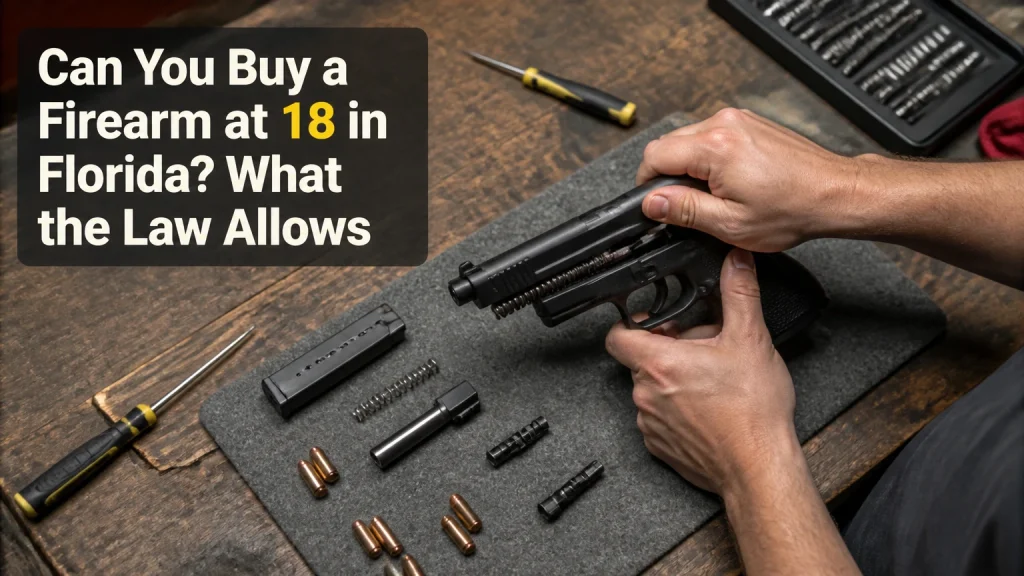 can you buy a firearm at 18 in florida