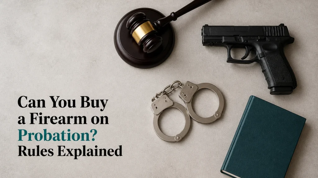 can you buy a firearm on probation