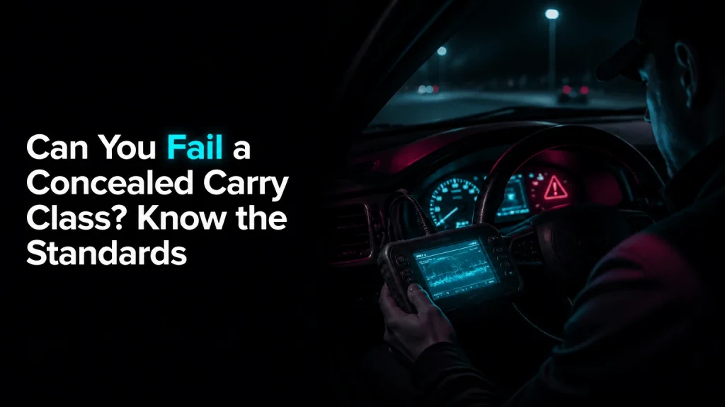 can you fail a concealed carry class