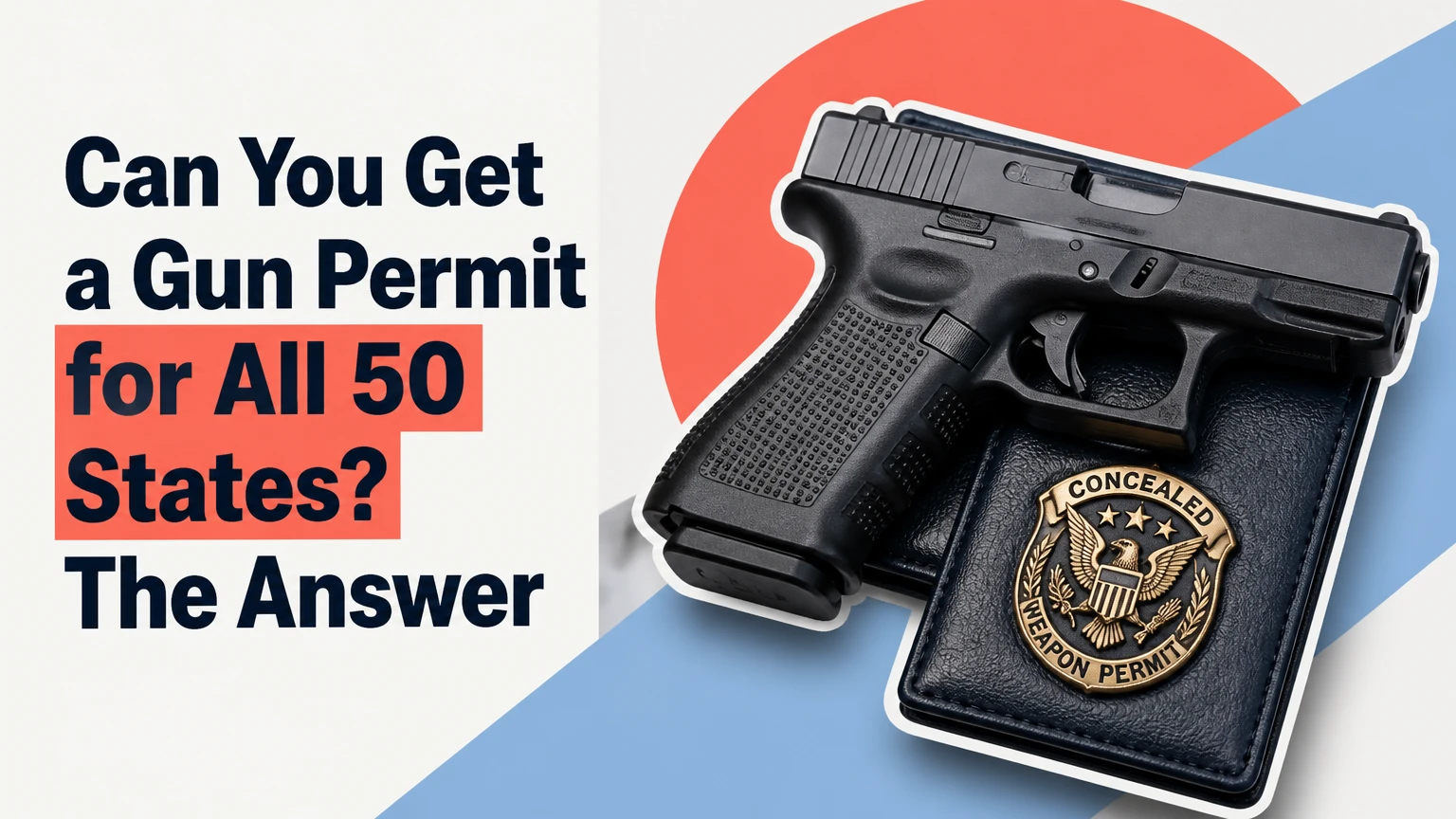 can you get a gun permit for all 50 states