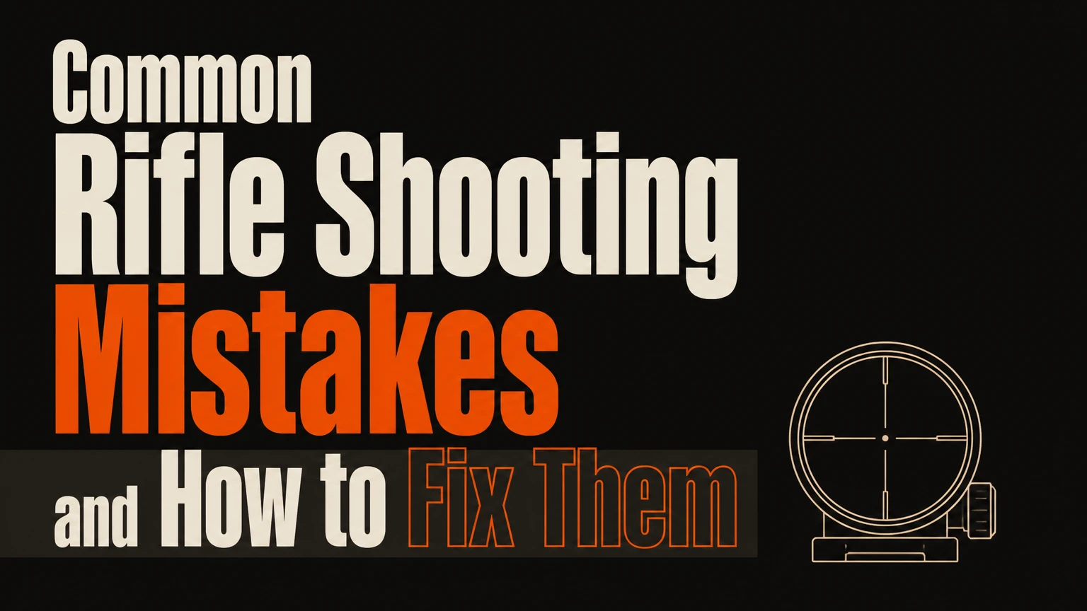 common rifle shooting mistakes