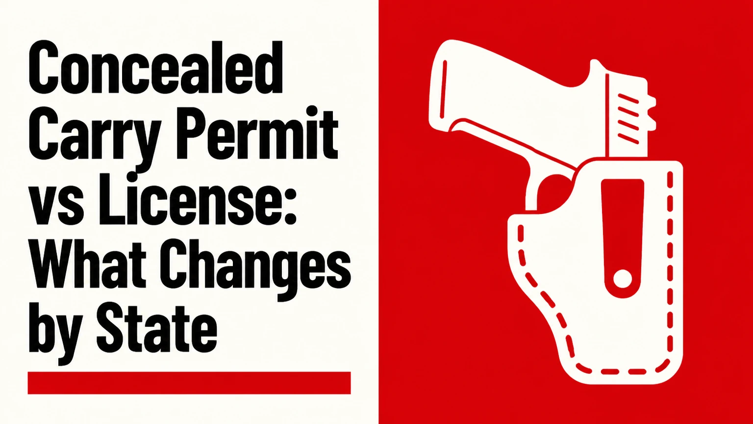 concealed carry permit vs license
