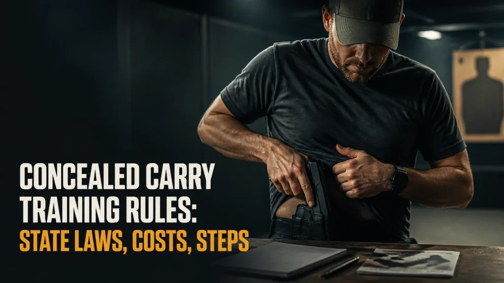 concealed carry training rules