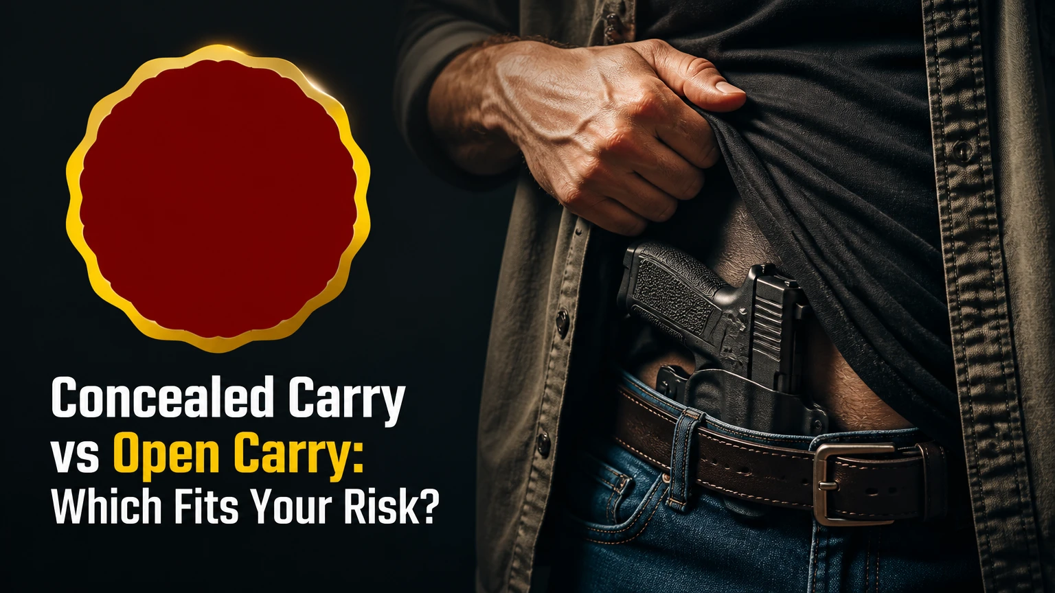 concealed carry vs open carry