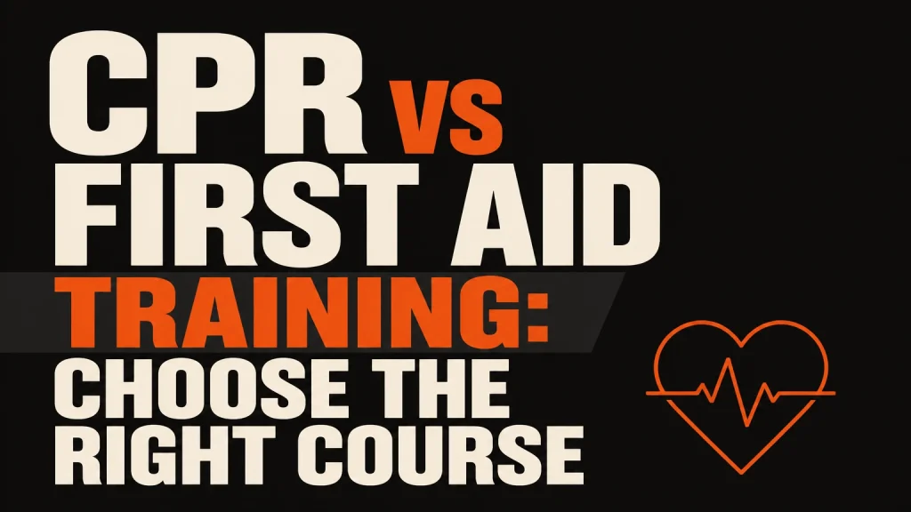 cpr vs first aid training