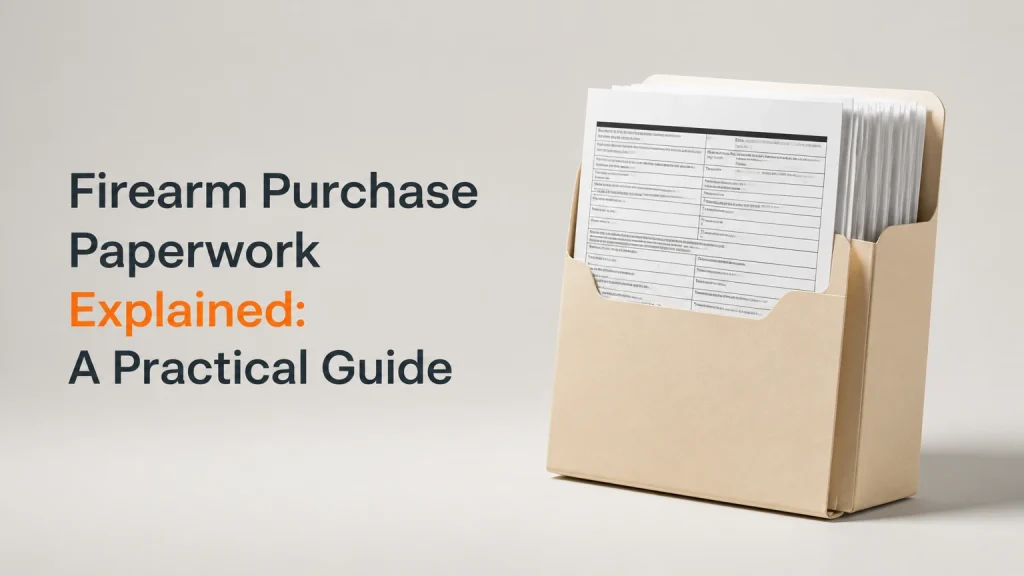 firearm purchase paperwork explained