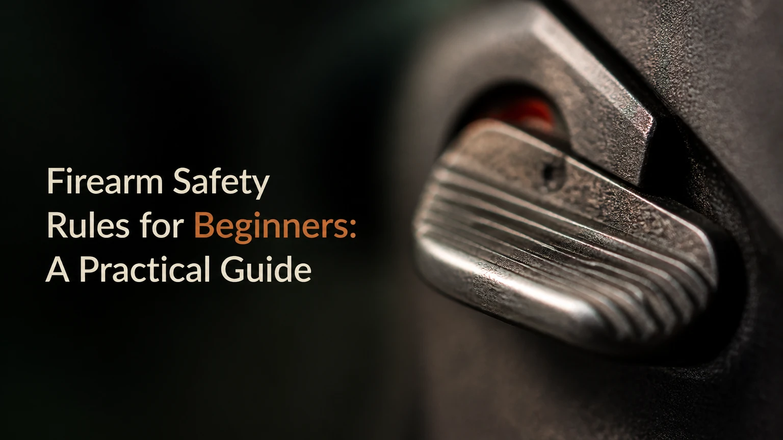 firearm safety rules for beginners