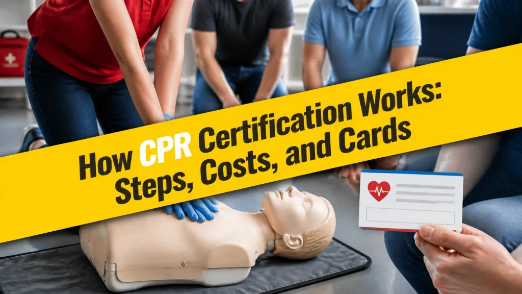 how cpr certification works