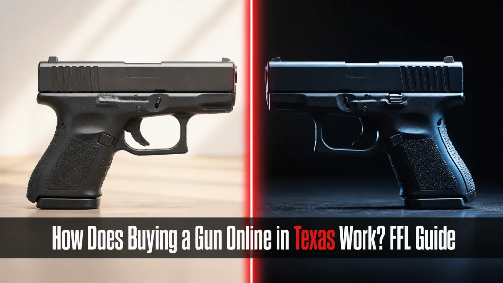 how does buying a gun online work in texas