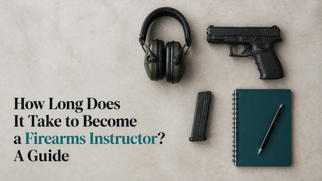 how long does it take to become a firearms instructor