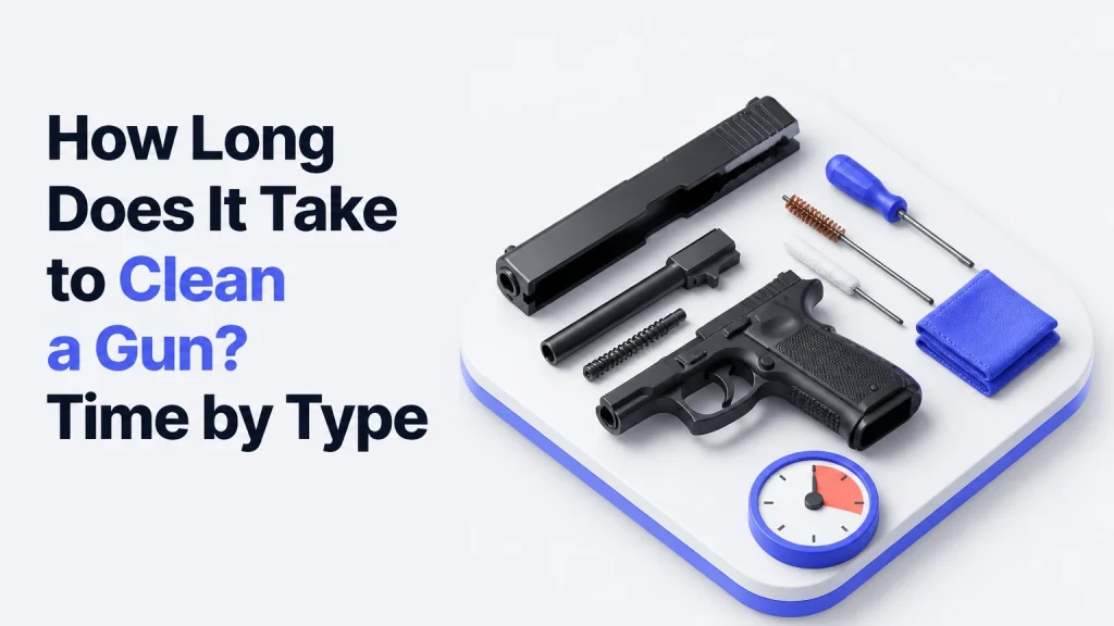 how long does it take to clean a gun