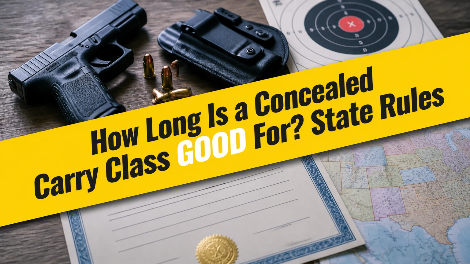 how long is a concealed carry class good for