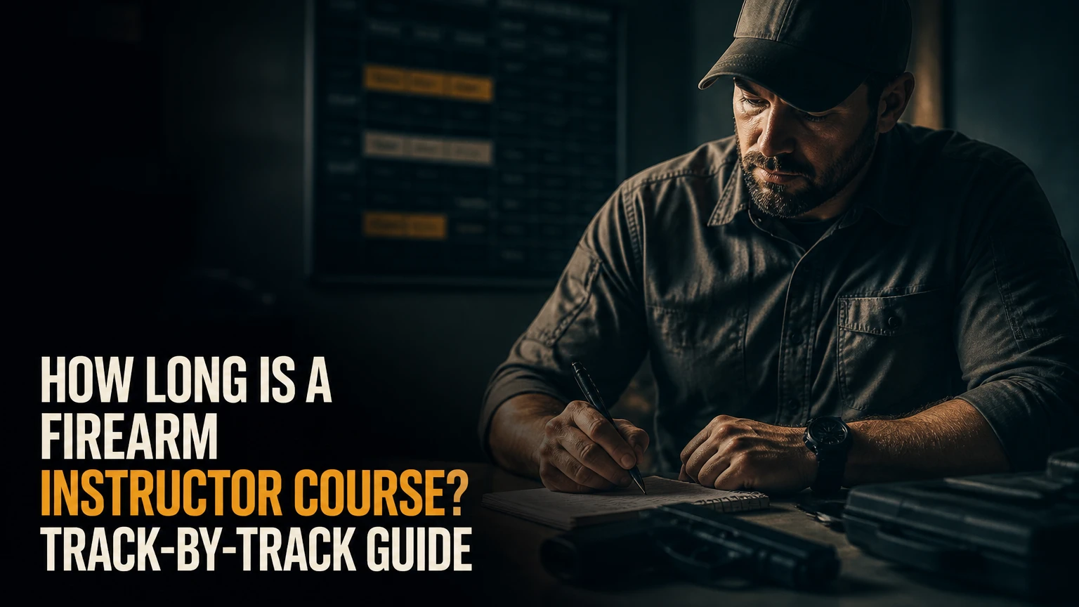 how long is a firearm instructor course