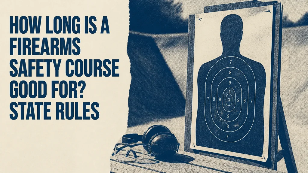 how long is a firearms safety course good for