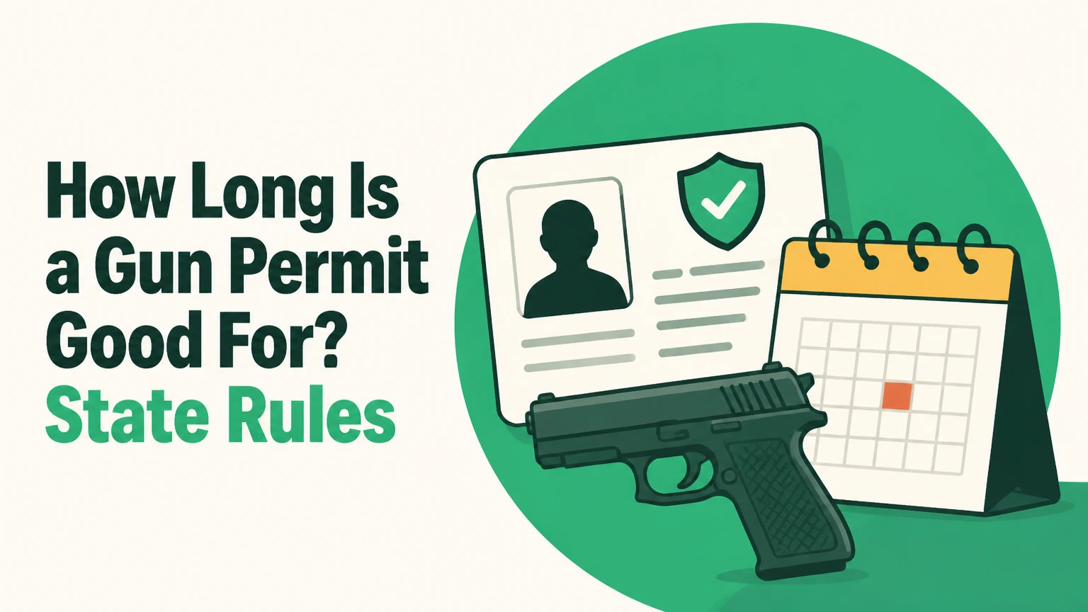 how long is gun permit good for