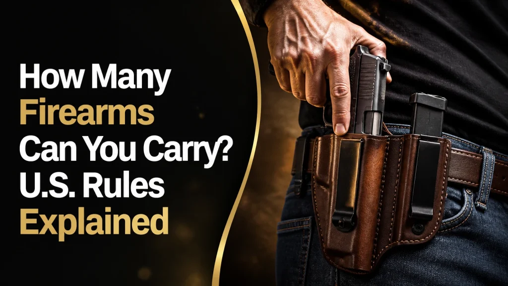 how many firearms can you carry