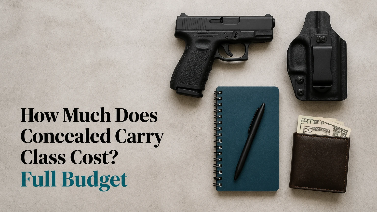 how much does concealed carry class cost