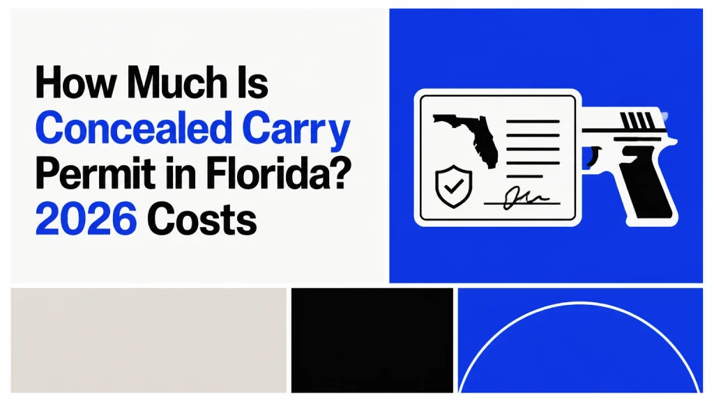 how much is concealed carry permit in florida