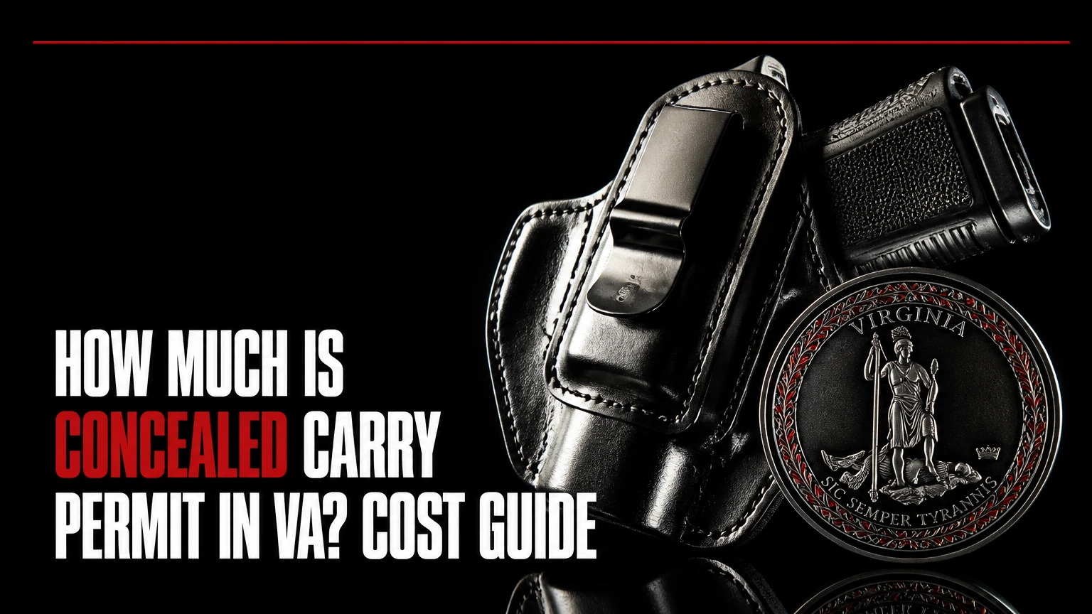 how much is concealed carry permit in va