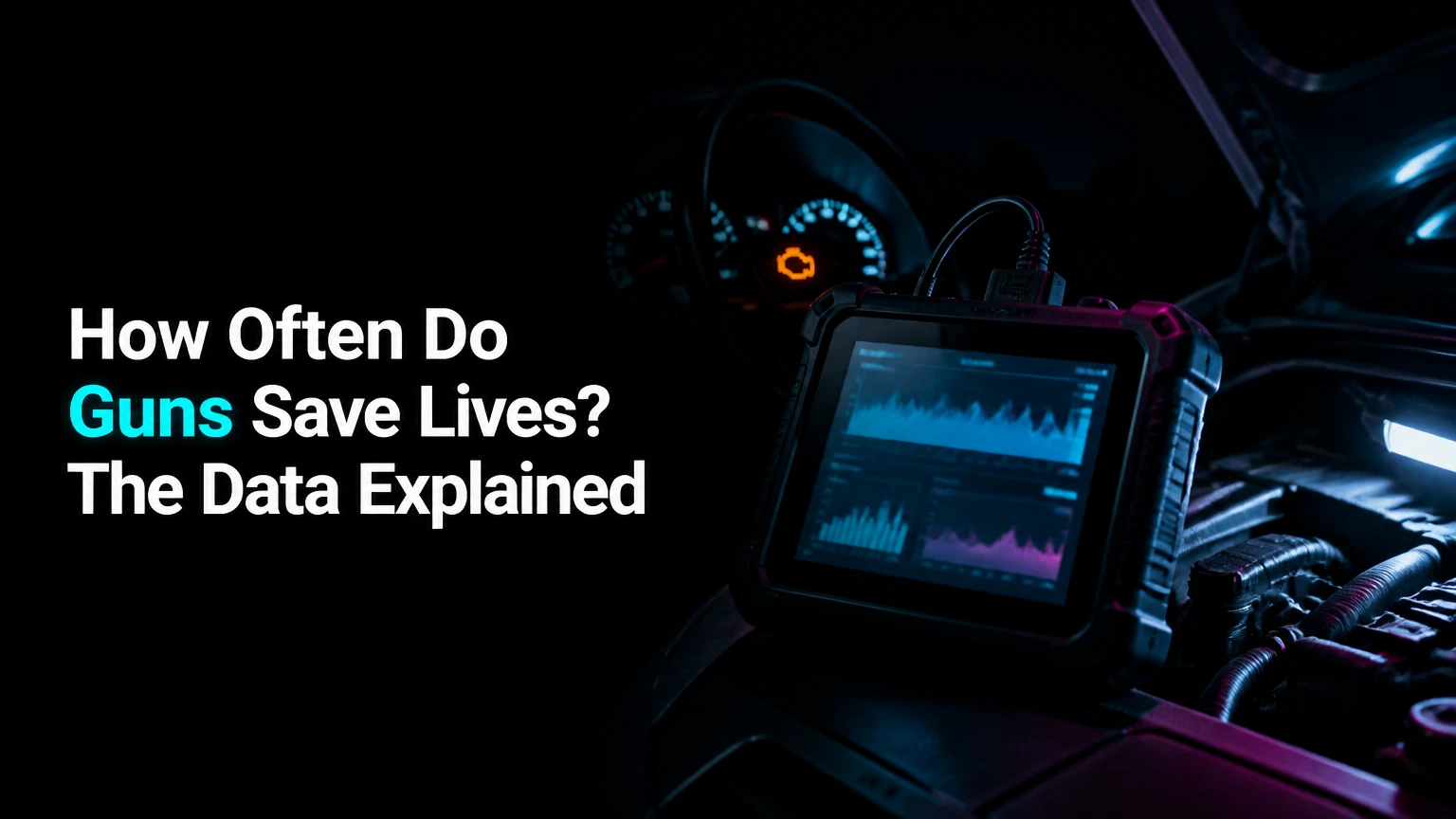 how often do guns save lives