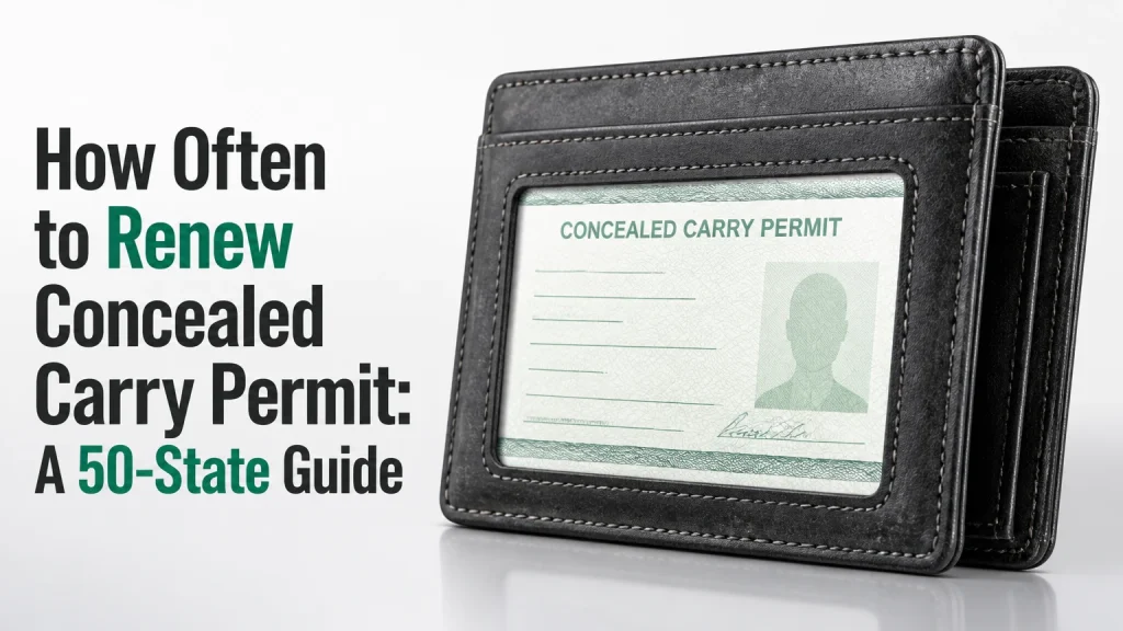 how often to renew concealed carry permit