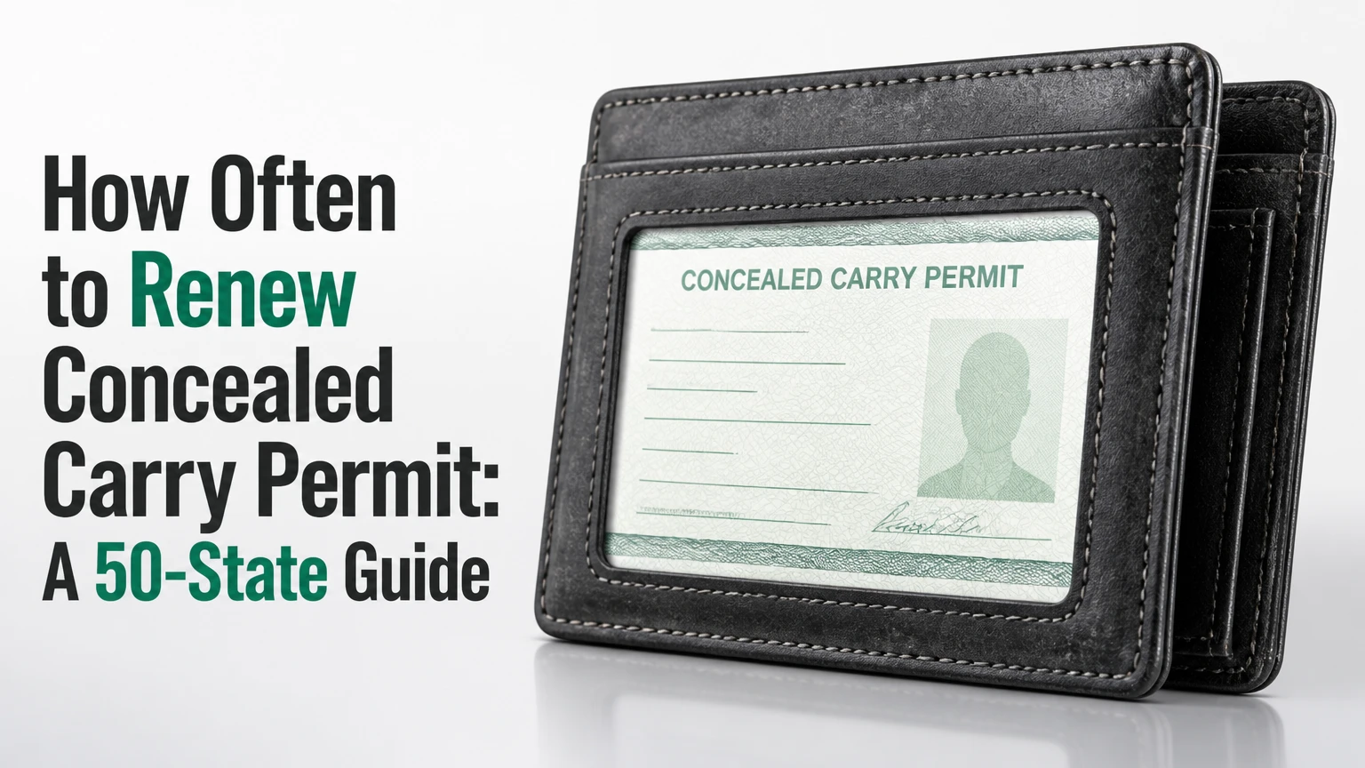 how often to renew concealed carry permit