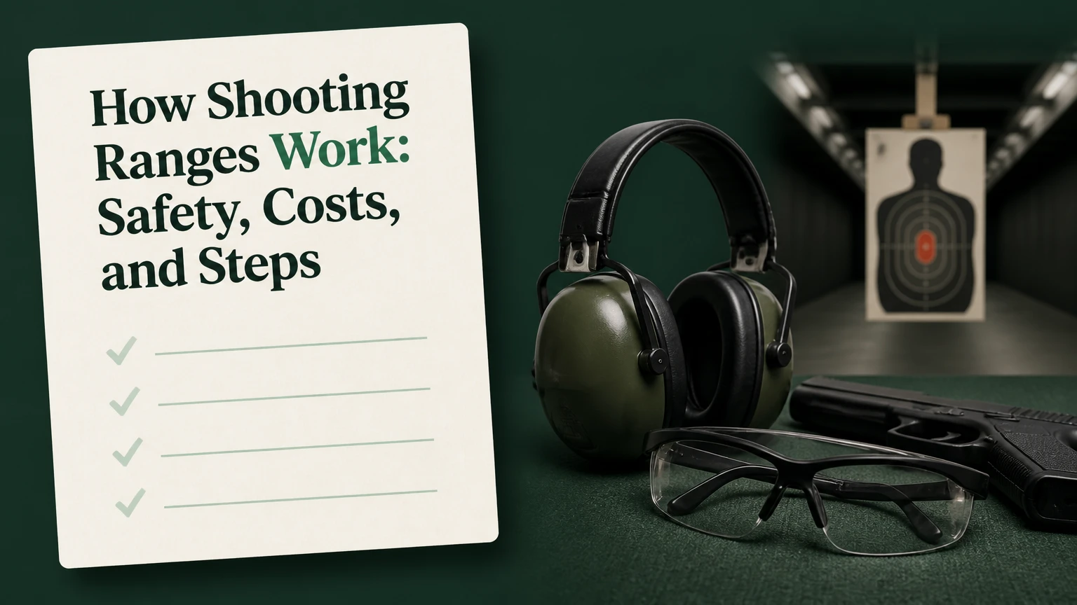 how shooting ranges work