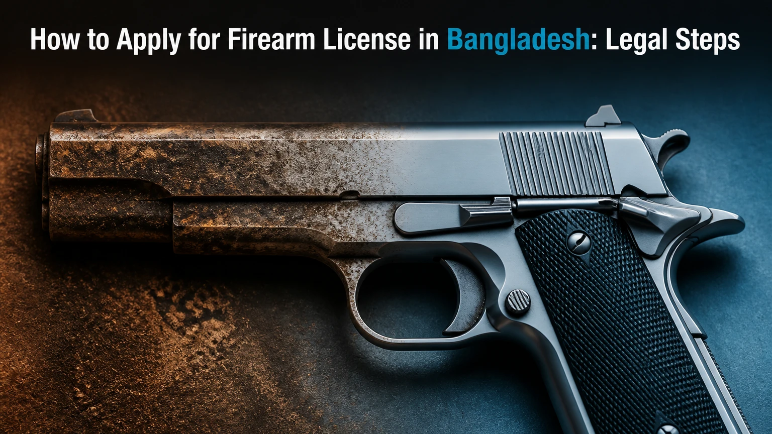 how to apply for firearm license
