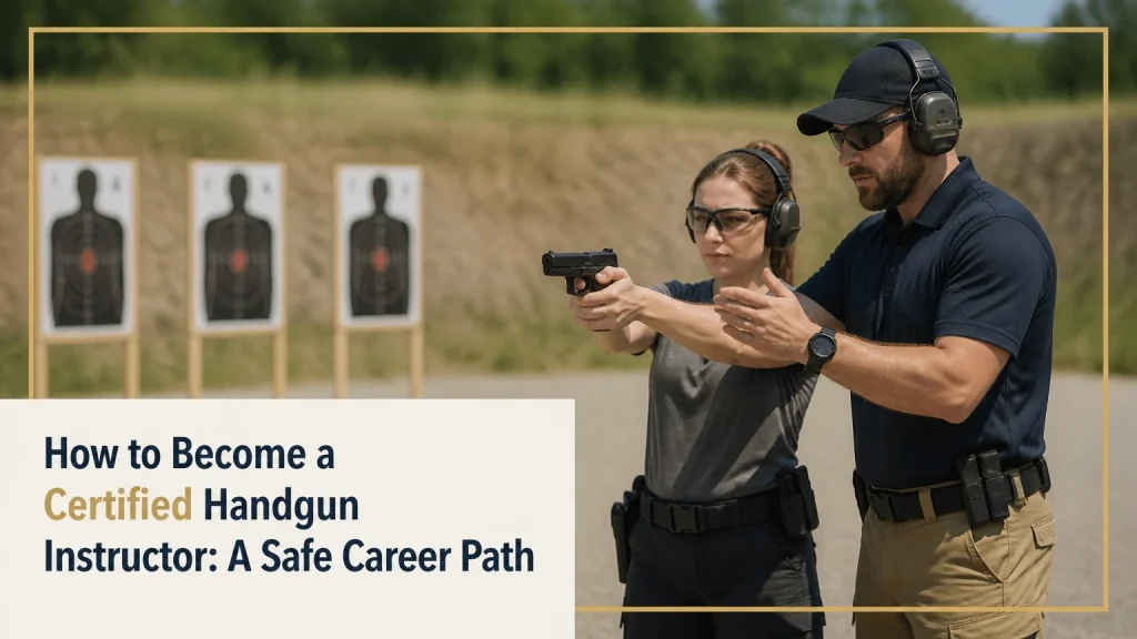 how to become a certified handgun instructor