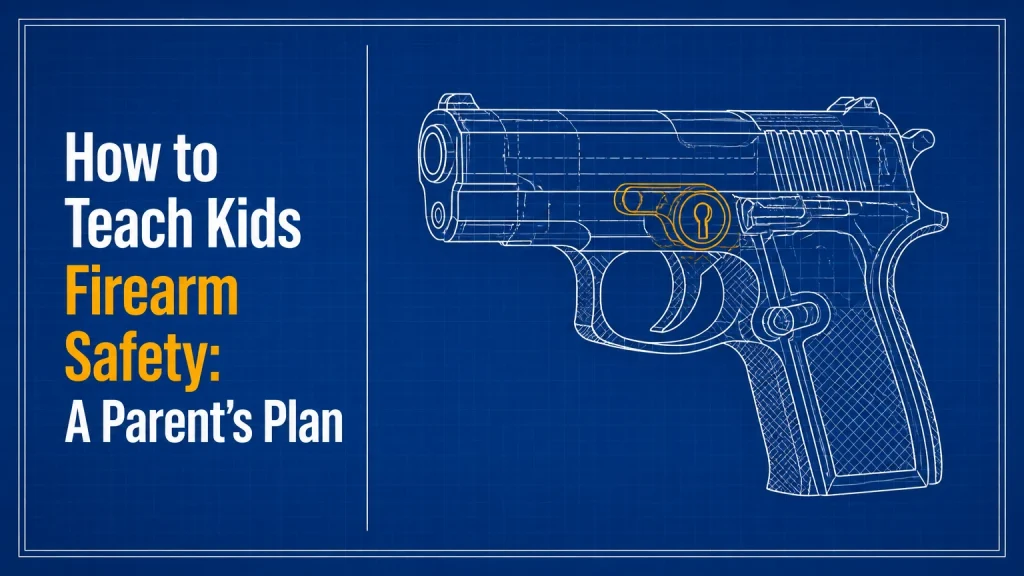 how to teach kids firearm safety