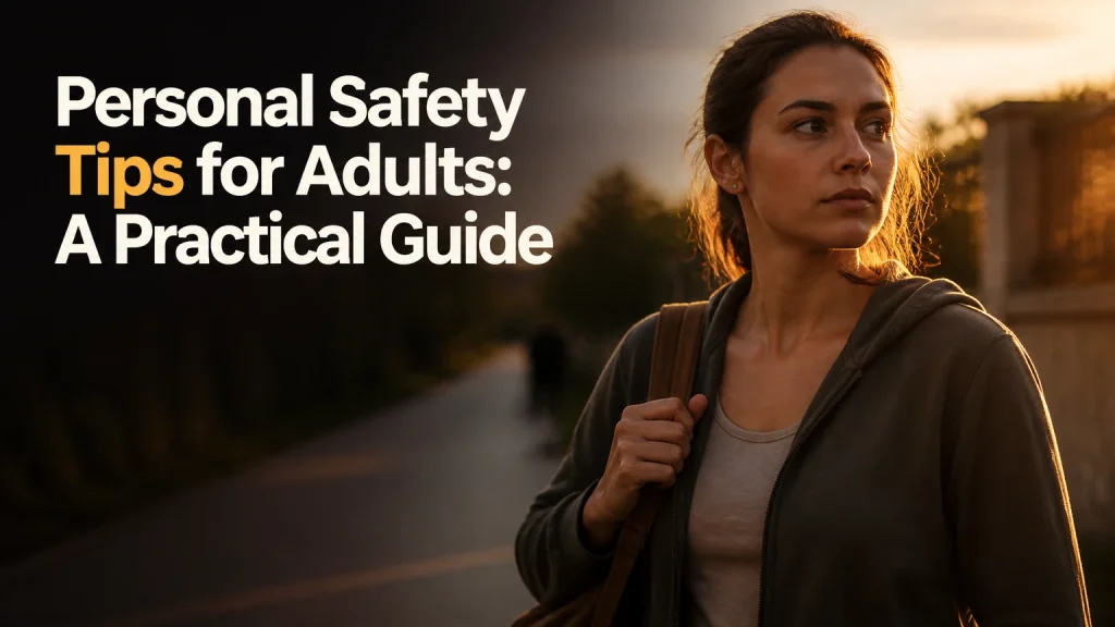 personal safety tips for adults