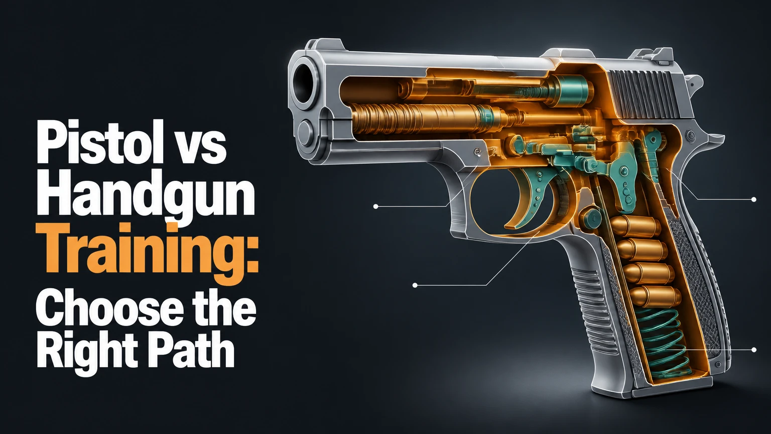 pistol vs handgun training