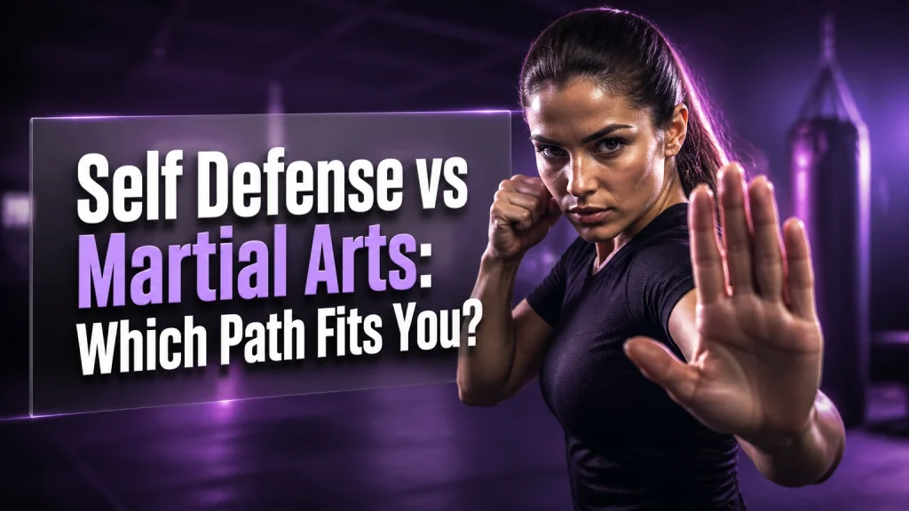 self defense vs martial arts