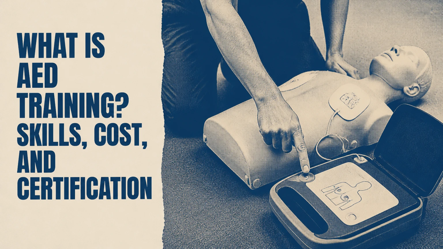 what is aed training