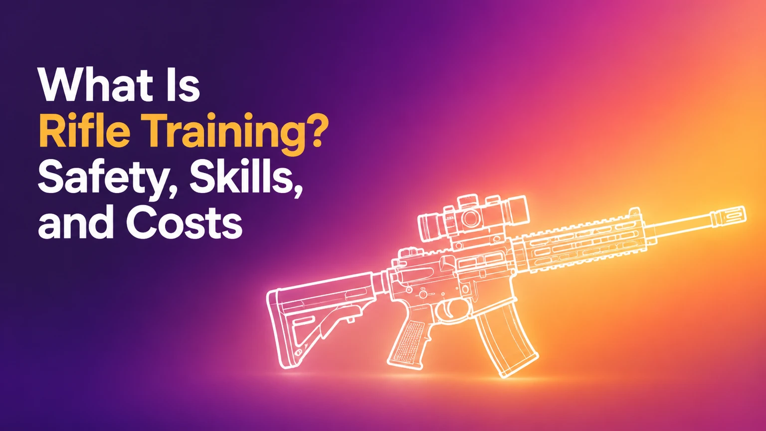 what is rifle training